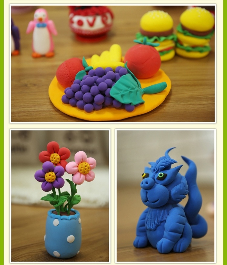 超輕粘土作為廚房用具,使用粘土作為廚房用具的教程