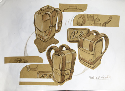 創(chuàng)意設(shè)計手繪日用品,創(chuàng)意繪畫組合日用品