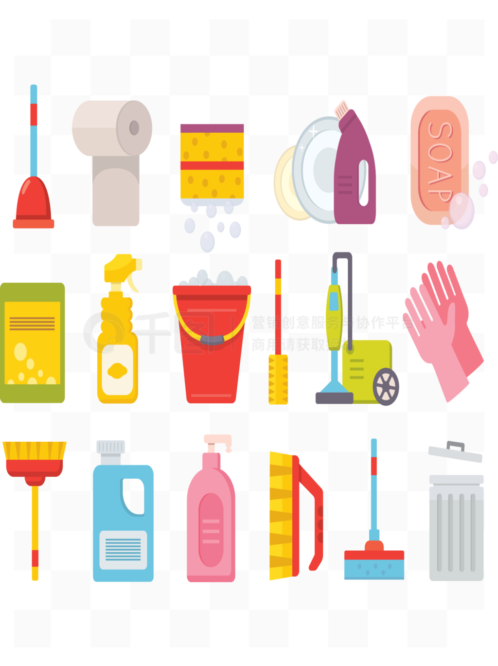 消毒用品創(chuàng)意畫法簡單版