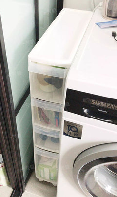 洗衣機收納柜、洗衣機收納架圖片