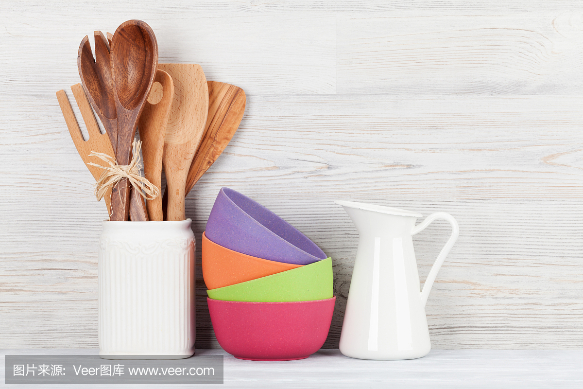 廚房用具和食物怎么做