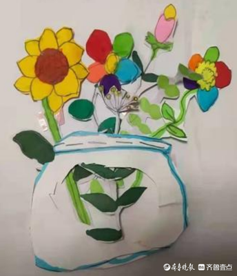 美術(shù)課二年級(jí)的作文是小學(xué)二年級(jí)手工做的